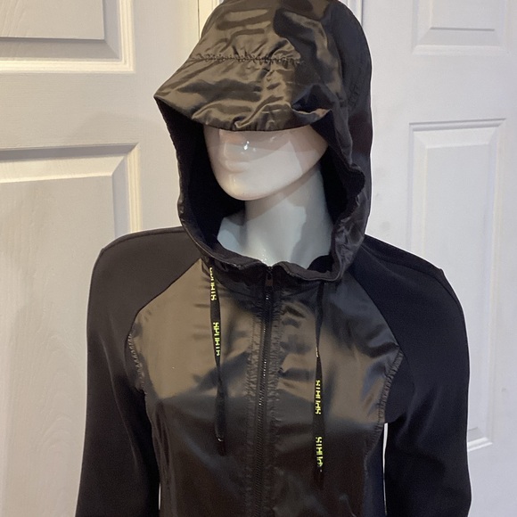 Marc Cain Women's Black Hooded Lightweight Jacket - Picture 2 of 10